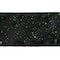 2.5" x 6.6yd. Black Glow-in-the-Dark Wired Glitter Taffeta Ribbon by Celebrate It®